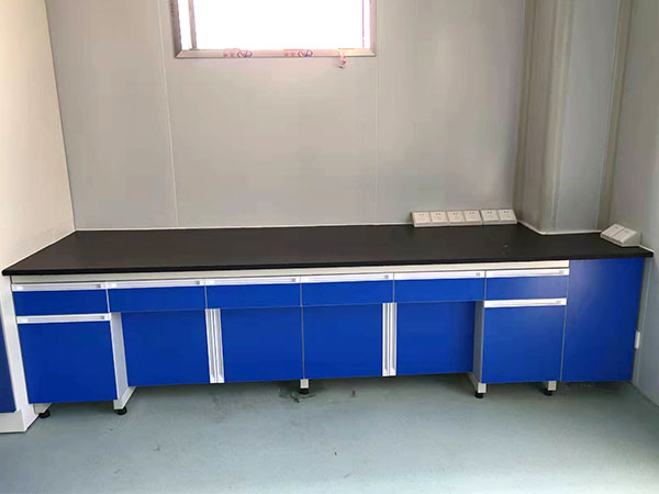 鋼木實驗臺寶藍 鋼木實驗臺寶藍色